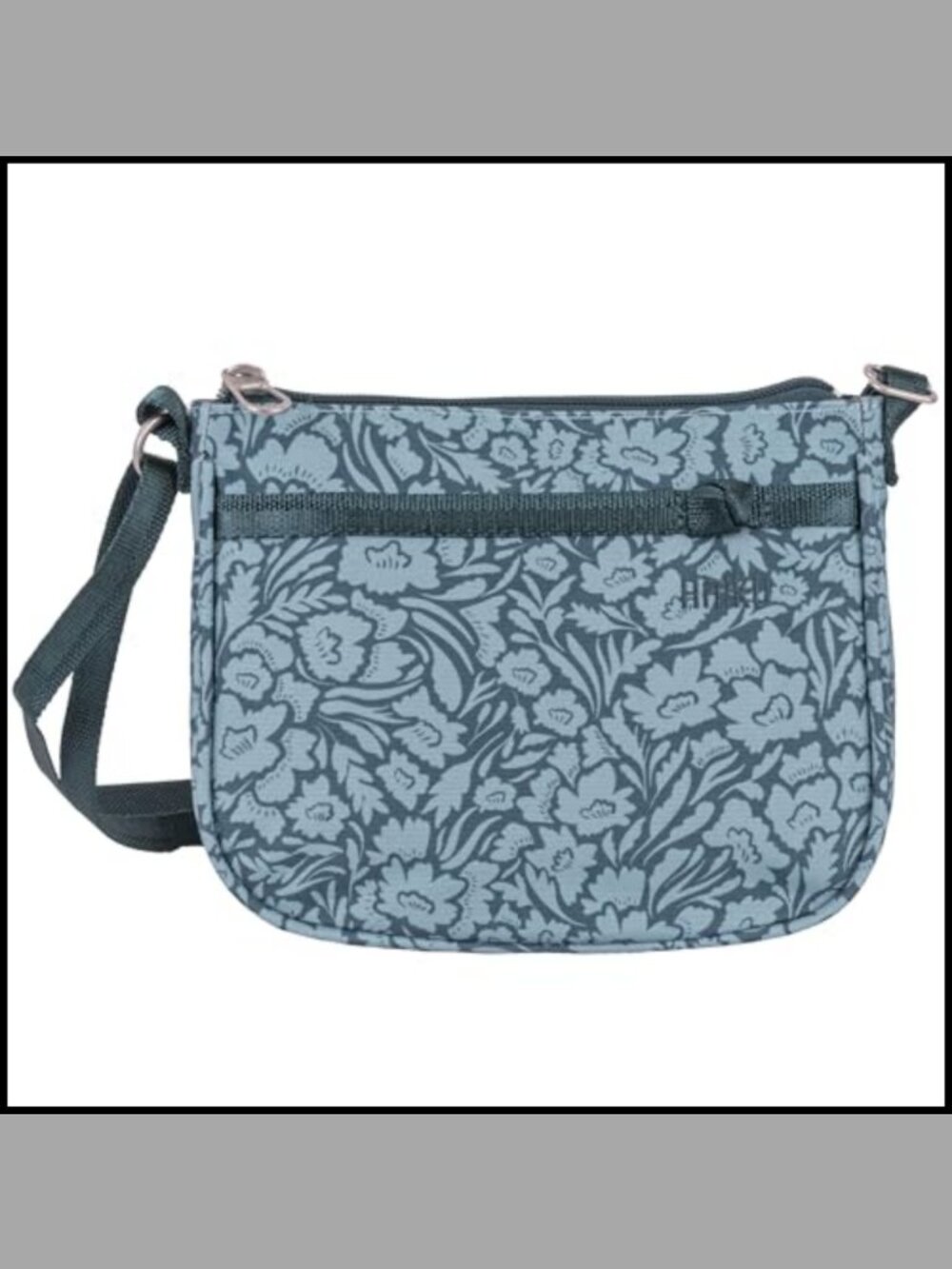 RFID Blocking Zippered Crossbody Travel Bag Mini Purse